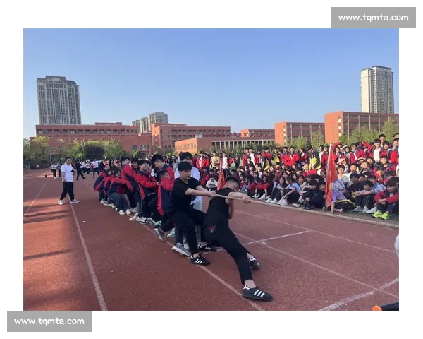 齐心协力展力量风采激情拔河比赛火热宣传全面启动号召全民参与